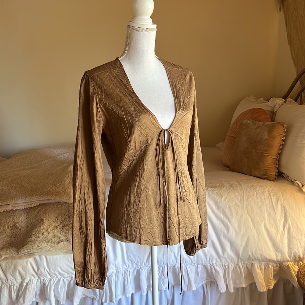 Calypso, silk top